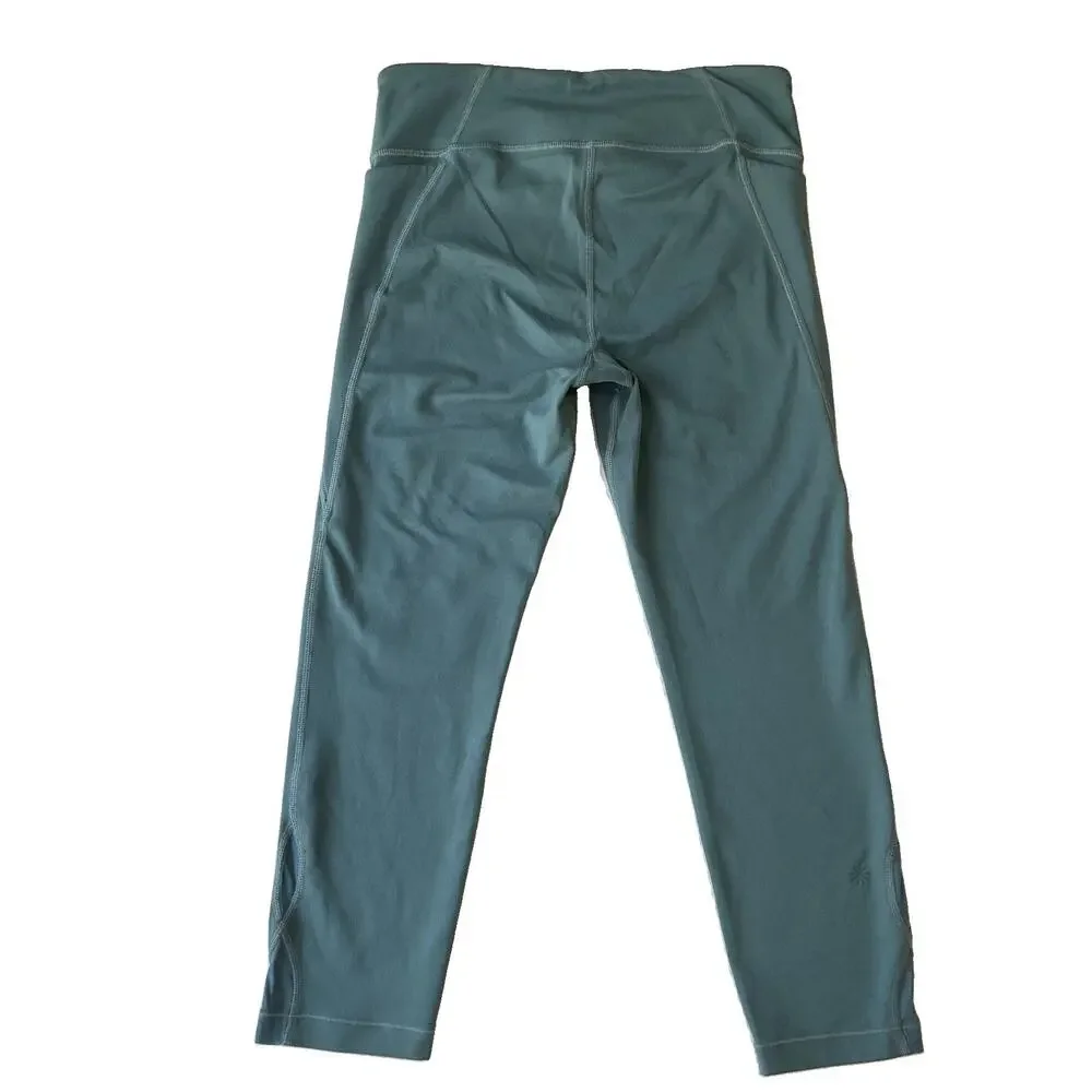 Athleta Girl Girls Activewear Pants XL 14 Teal Legging Yoga 18